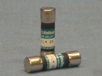 Littelfuse 25A 250V fuse flm 25 fnm-25 1CT83