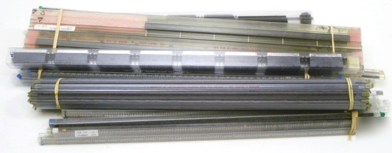Lot of 7 lbs of assorted ic's & components in tubes