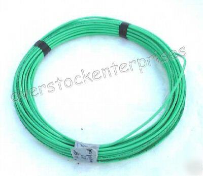 New 107' of awg #8 green stranded copper wire - brand 