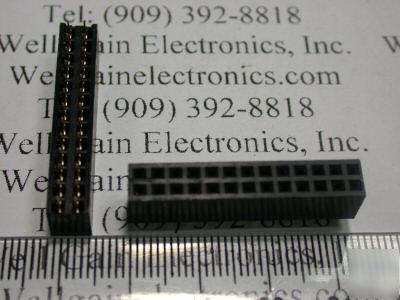 New 26 pin daul in line 13X2 connector pcb mount 