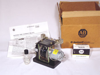 New allen-bradley 810-A14AR inverse time relay 