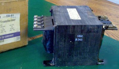 Square d control circuit transformer 9070 type EO61-D1