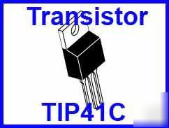 TIP41C complementary power transistor npn 100V 6A