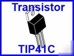 TIP41C complementary power transistor npn 100V 6A