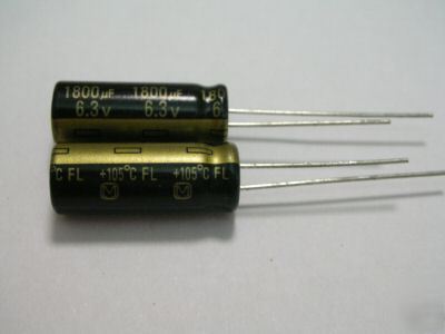 20, panasonic 6.3V 1800UF radial electrolytic capacitor