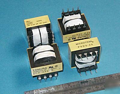 115 / 230V input 10 / 20V output 2.4VA pcb transformers