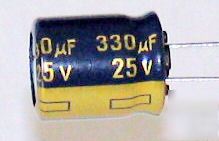 Capacitor 25V 330UF 10MM low-esr mainboard repair