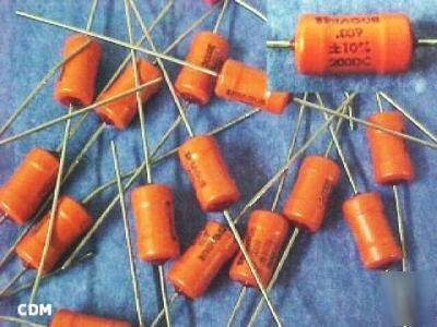 Capacitor, sprague 192P .039UF 10% 200VDC lot/20