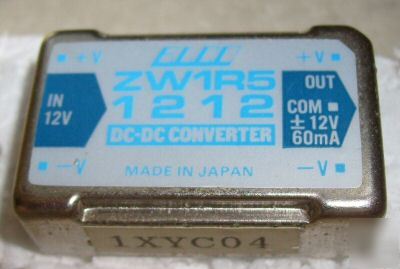 Elco cosel ZW1R51212 12V dc to dc converter