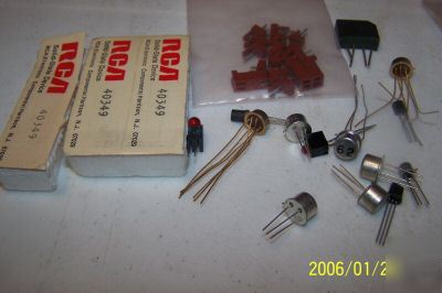 Large lot of components processors capacitors diodes