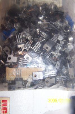 Large lot of components processors capacitors diodes