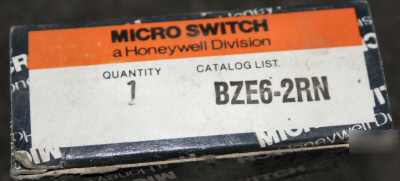 Microswitch - limit switch 600VAC 250VDC BZE6-2RN 