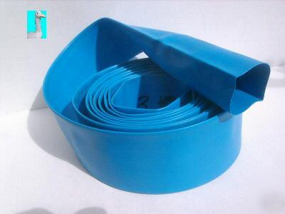 New 3 metres ** ** blue heatshrink cable sleeving 38MM id