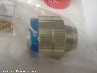 New D38999/26FC35PN lot of 3 cannon/aero straight plug- -