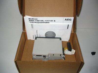 New PCA984145 pc-A984-145 modicon cpu module open box