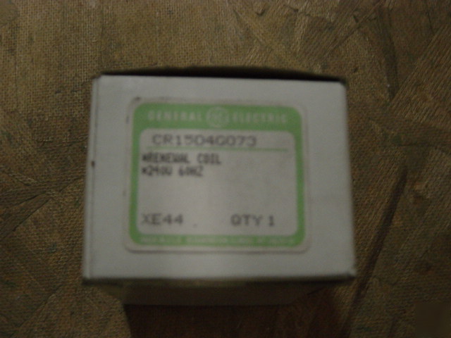 New general electric CR15D4G073 re al coil