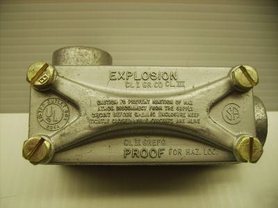 New hubbell killark explosion proof xll-2 XLL2 3/4