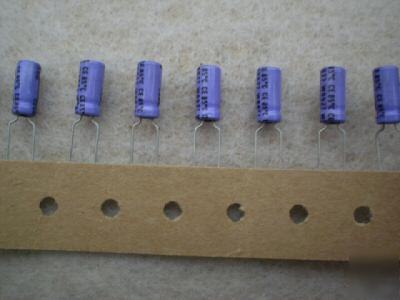 50 capacitors 22UF 25V electronic components can caps 