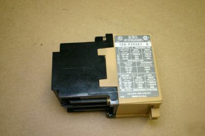 Allen-bradley 700-P200A1 nema 2-pole control relay nnb