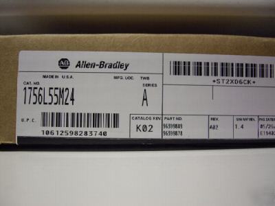 Allen bradley ab controllogix cpu 1756-L55M24 /a 