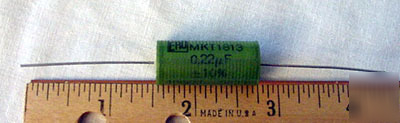 Axial film capacitors .22UF 1000V capacitor (4)