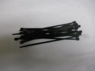 Black nylon zip ties 4
