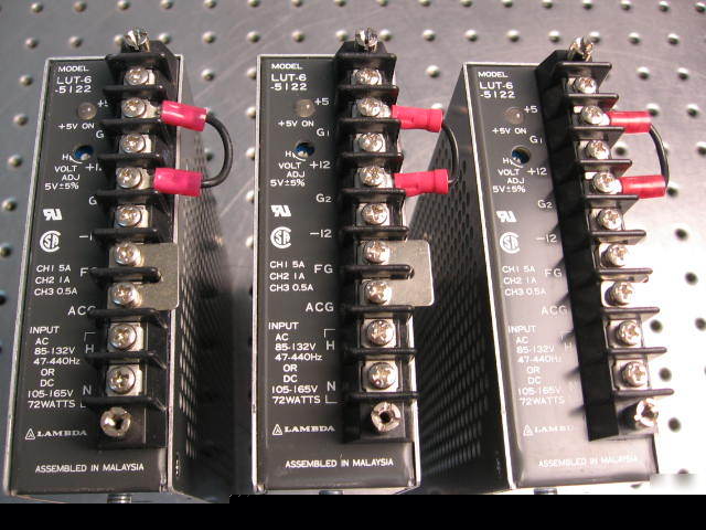 G33913 three lambda lut-6-5122 power supplies