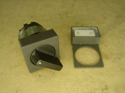Ge industrial 3 pos. selector switch cema