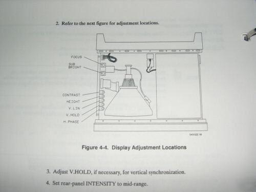 Hp 54504A digitizing oscilloscope service manual