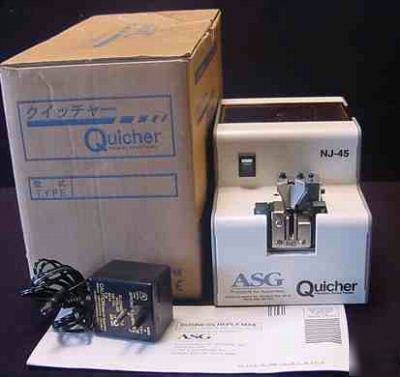 New asg 4540 quicher screw feeder for #6 and #8 in box