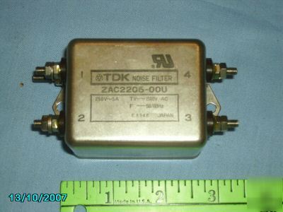 Tdk 250VAC noise emc filter ZAC2205-00U