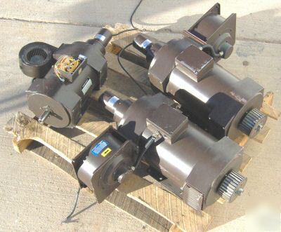 Thrige - scott titan electric dc servo motor 2.9KW +tac