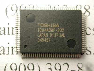 Toshiba TC94A09F-202 single chip cd cpu w cont tqfp ic