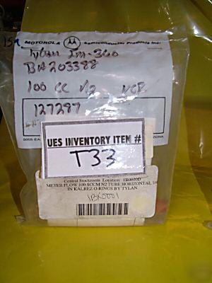 Tylan fm-360 mass flow meter N2 100 sccm *