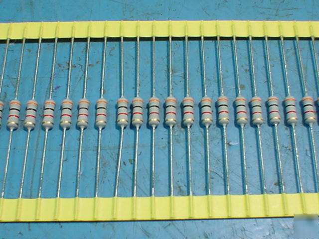 30 pcs rcd 3K ohm 1WATT 5% power resistor