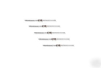 47 ohm 1/2 watt 5% resistors <<<lot of 5>>>