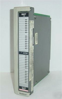 Gould modicon as-B807-132 | 120VAC input module 