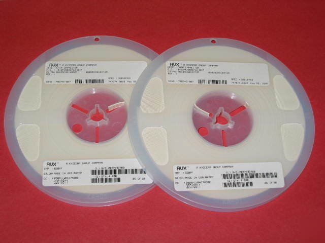 New avx 0603 smd smt 15PF cog ceramic capacitors qty-8K 