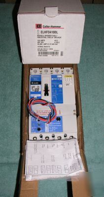 New cutler-hammer ELHFD4100L series c circuit breaker