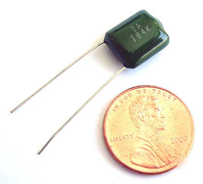 Radial film capacitors ~ .18UF 100V 10% (50)