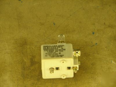 Square d light module km-7 KM7 230 volt 72543