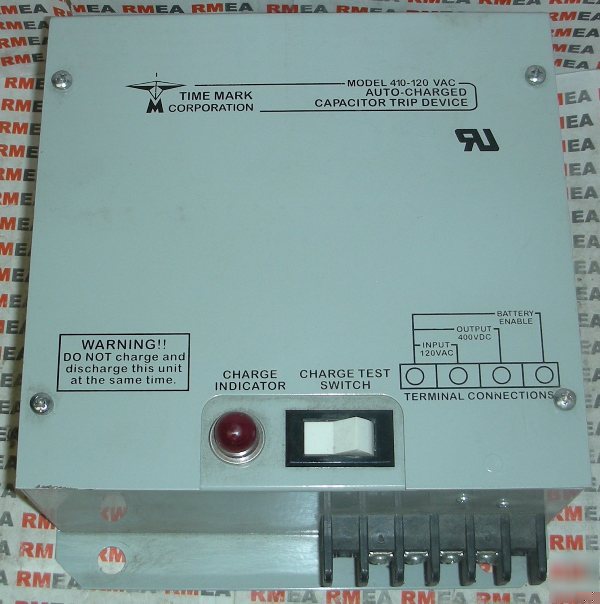 Time mark corp. model 410 120VAC capacitor auto