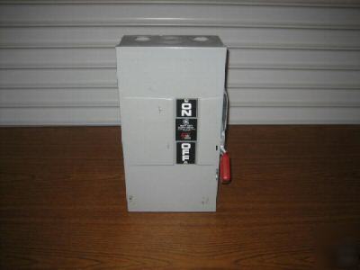 Ge general electric THN3362 disconnect switch 60A a 7