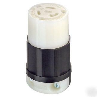 Leviton 20A 125V female twist lock cord cap