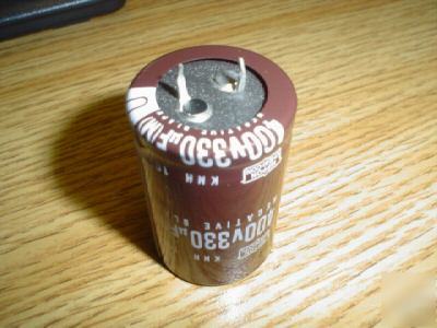 10 ucc 400V 330UF 105C snap-in capacitors 