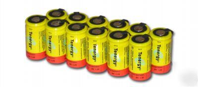 12 nicd sub c 2400MAH batteries for powertools with tab