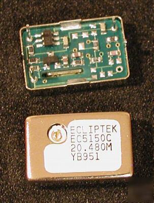 Ecliptek ECS5150C 20.480 mhz reference oscillator