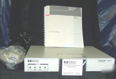 Hp cerjac E6325A T1 test advisor standalone unit