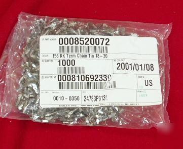 Molex 08-52-0072 156 kk term chain tin 18-20 lot / 1000