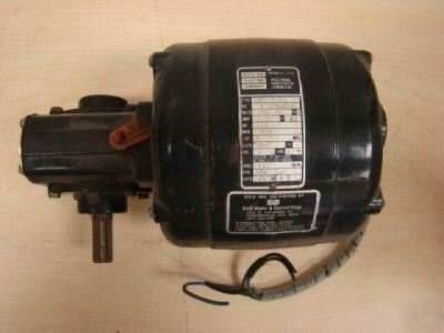 New bodine nsi-54RL fractional horsepower gearmotor, =